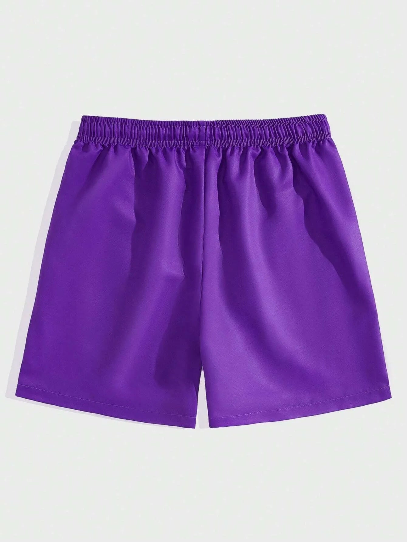 Pigeon & Slogan Graphic Fitness Shorts