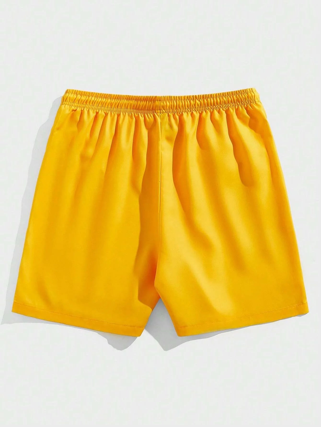 Pigeon & Slogan Graphic Fitness Shorts