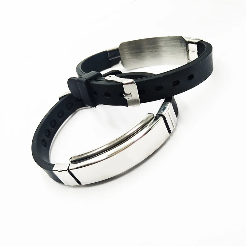 Inspiring Scripture Quote Bracelet (Stainless Steel)