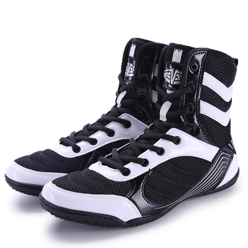 Breathable Professional Boxing/Wrestling Shoes #2