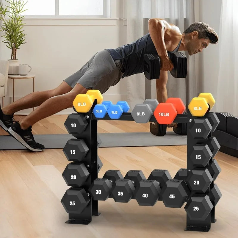 Free Weight Storage Rack (450LBS Capacity)