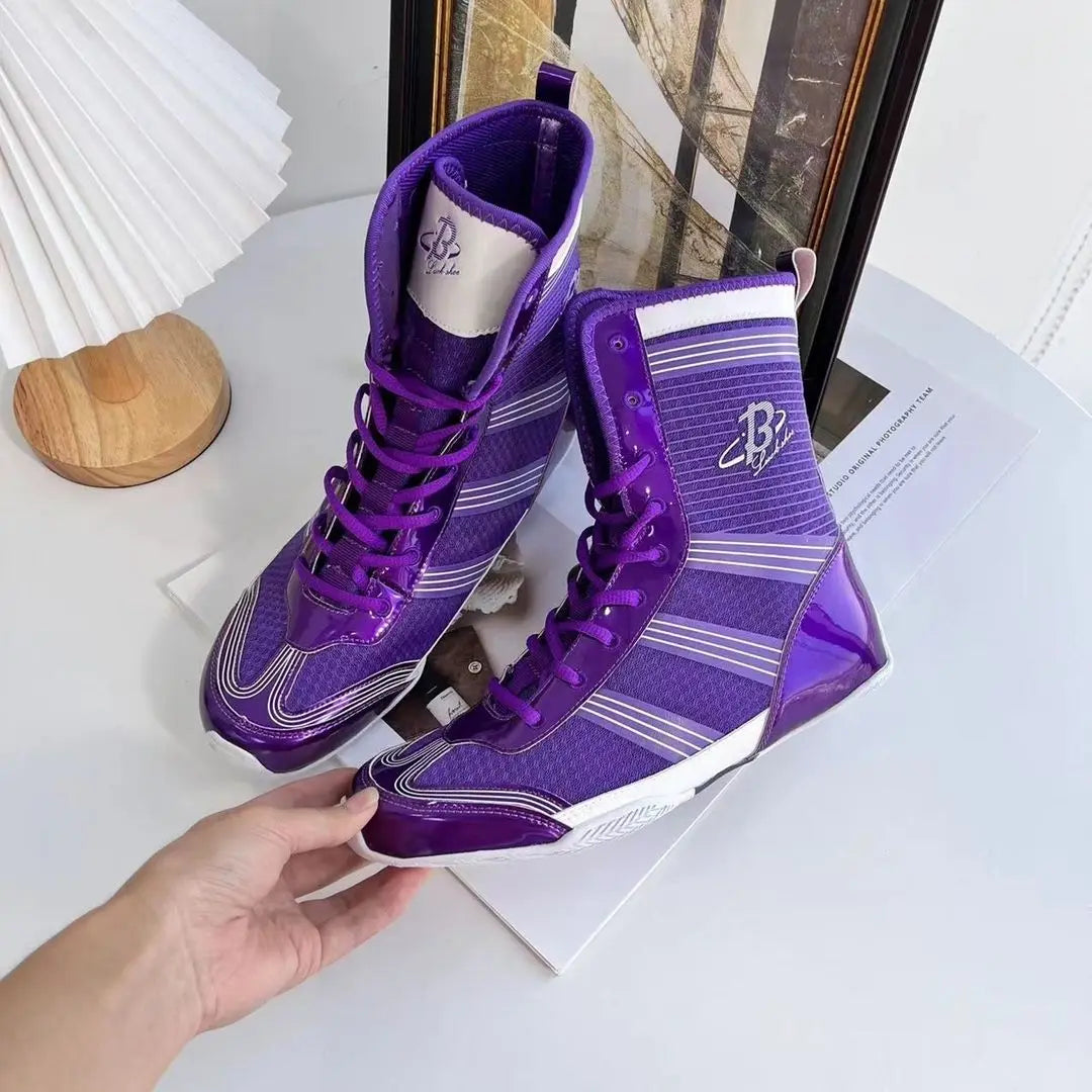 Vibrant Professional Boxing/Wrestling Shoes #3