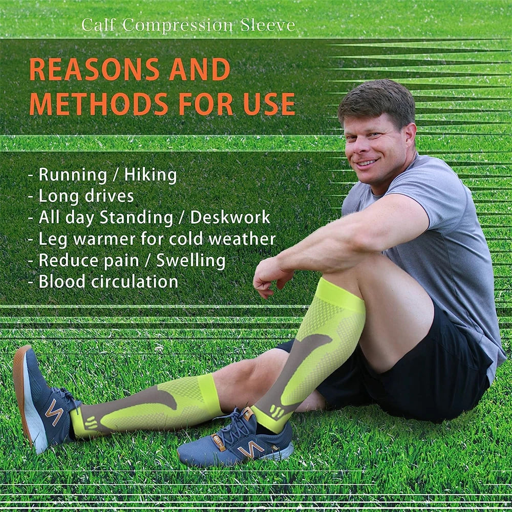 Unisex Calf Compression Sleeves #2 (1 Pair)