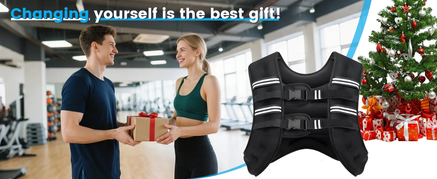 Weighted Vest w/Reflective Stripe