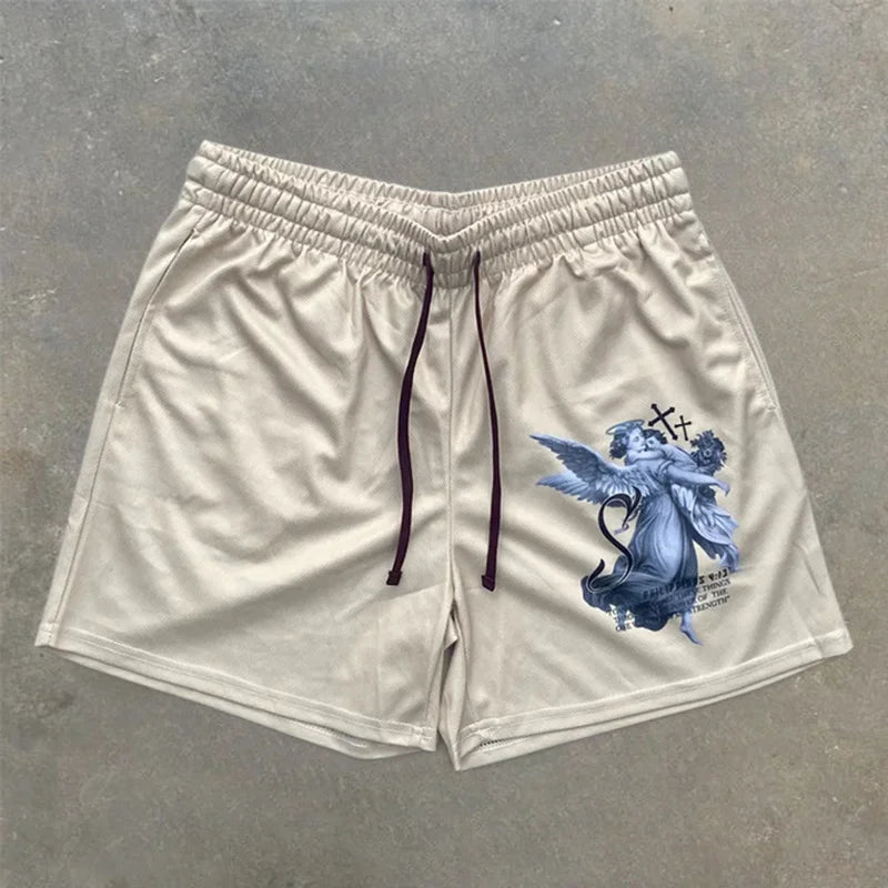 Assorted City of Angels Logo Workout Shorts
