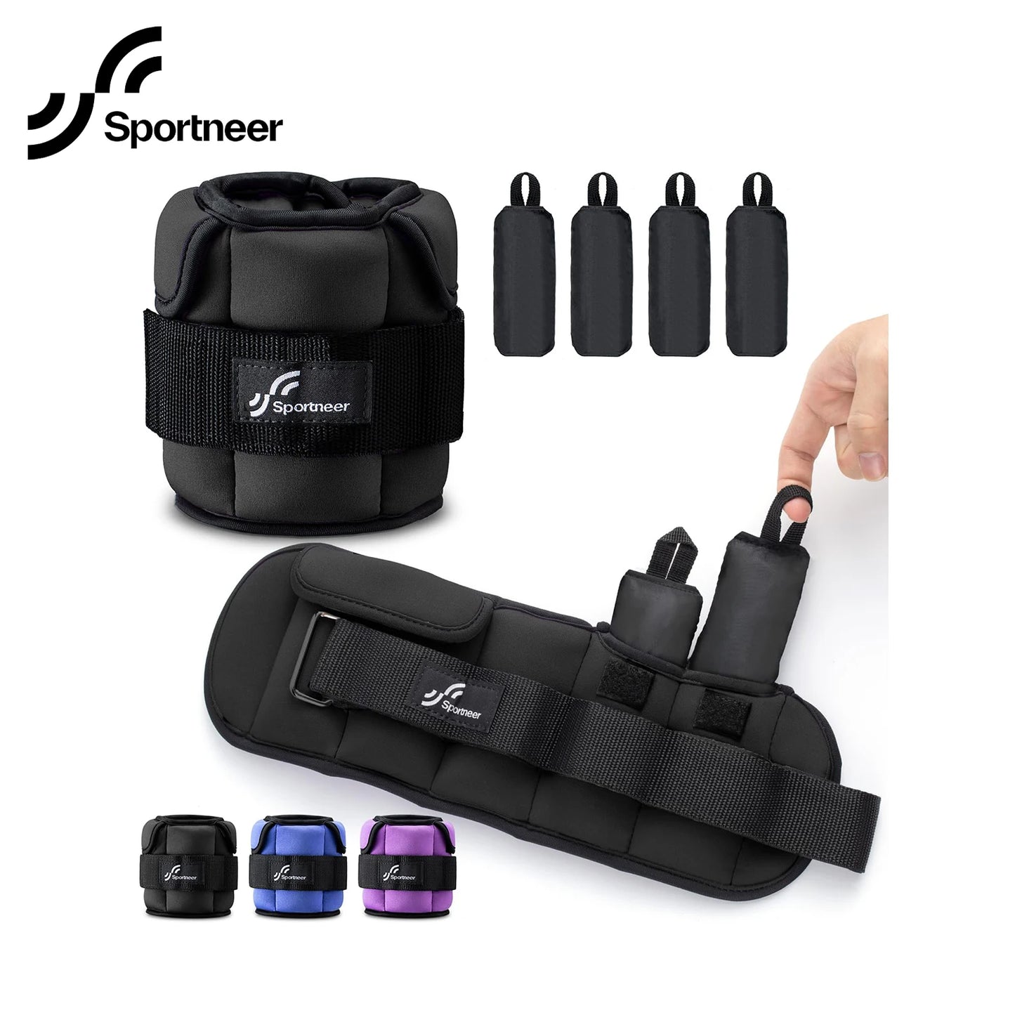 Adjustable Wrist/Ankle Weights
