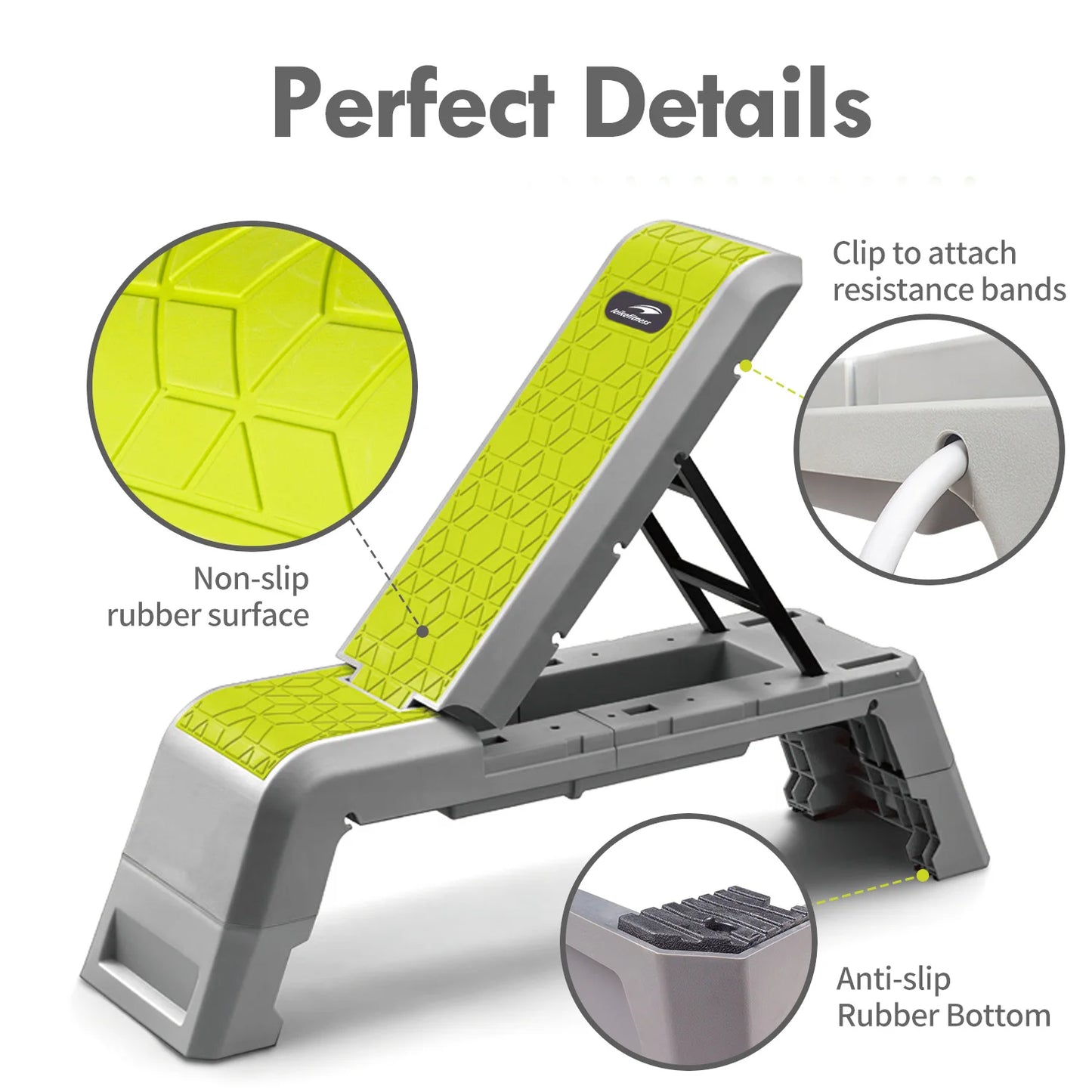 Multifunctional Adjustable Dumbbell Bench Deck w/Cable Workout