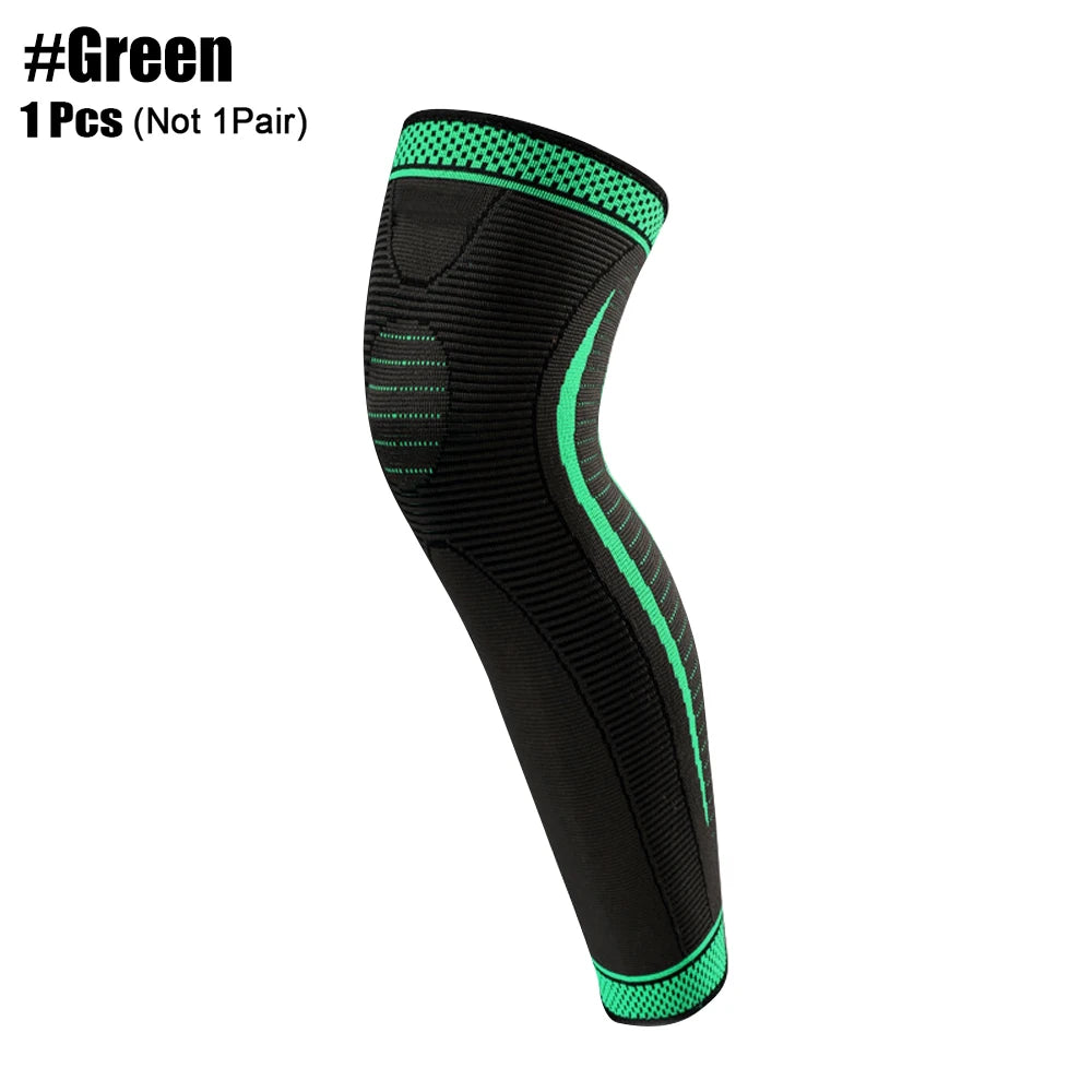 Long Leg Compression Sleeves + Knee Support