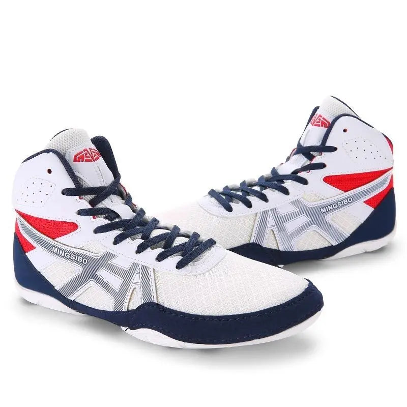 Breathable Professional Boxing/Wrestling Shoes #3