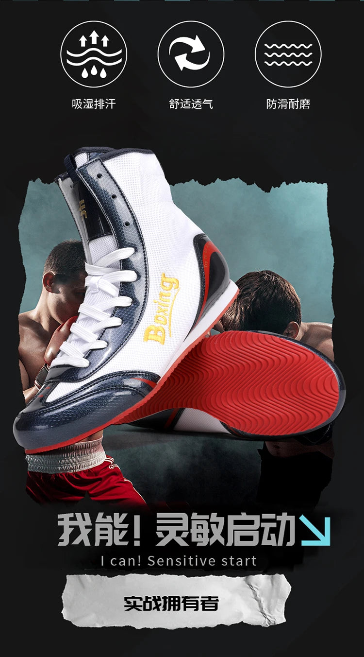 Lightweight Professional Boxing Shoes