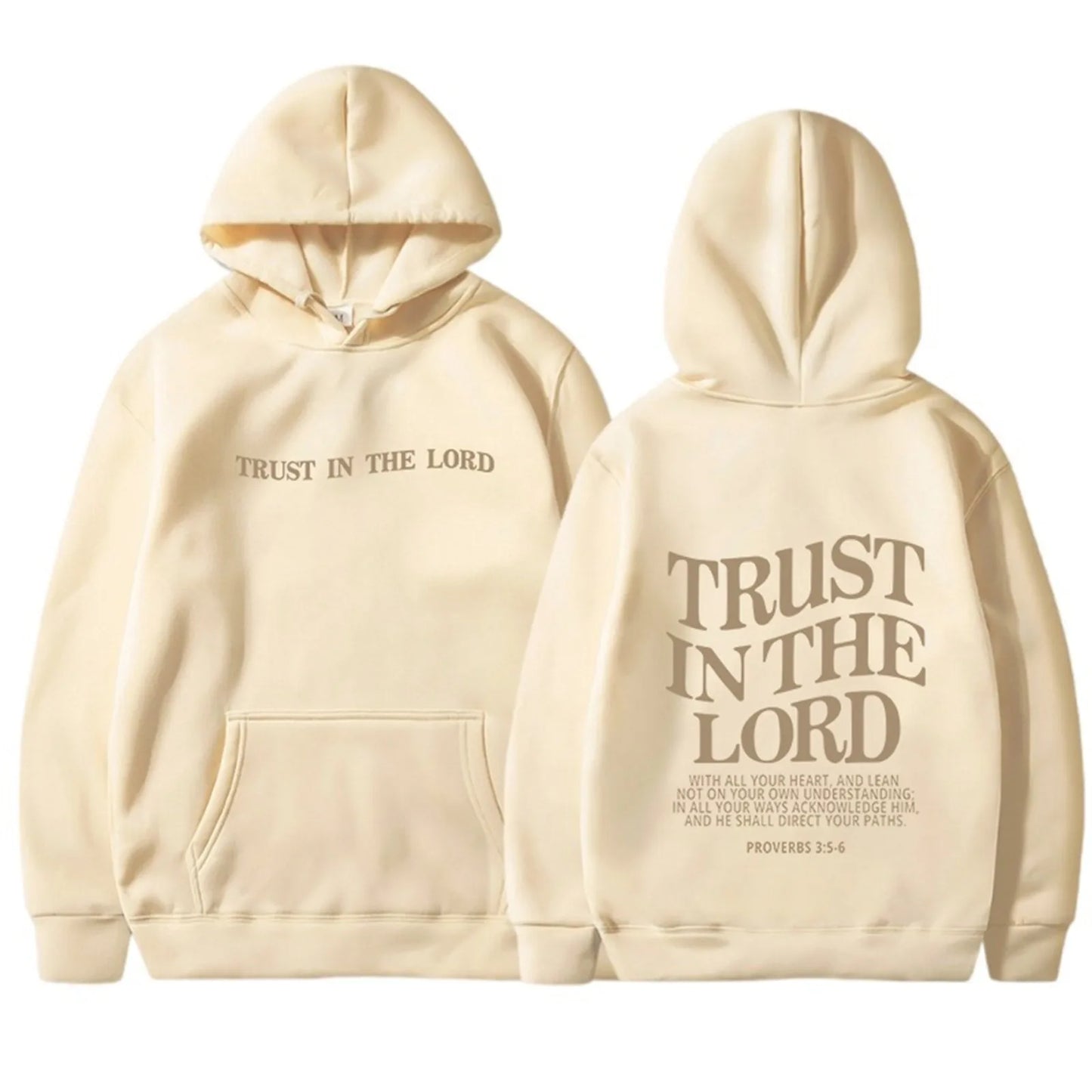 'Trust In The Lord' Pullover Hoodie (Christian Apparel)