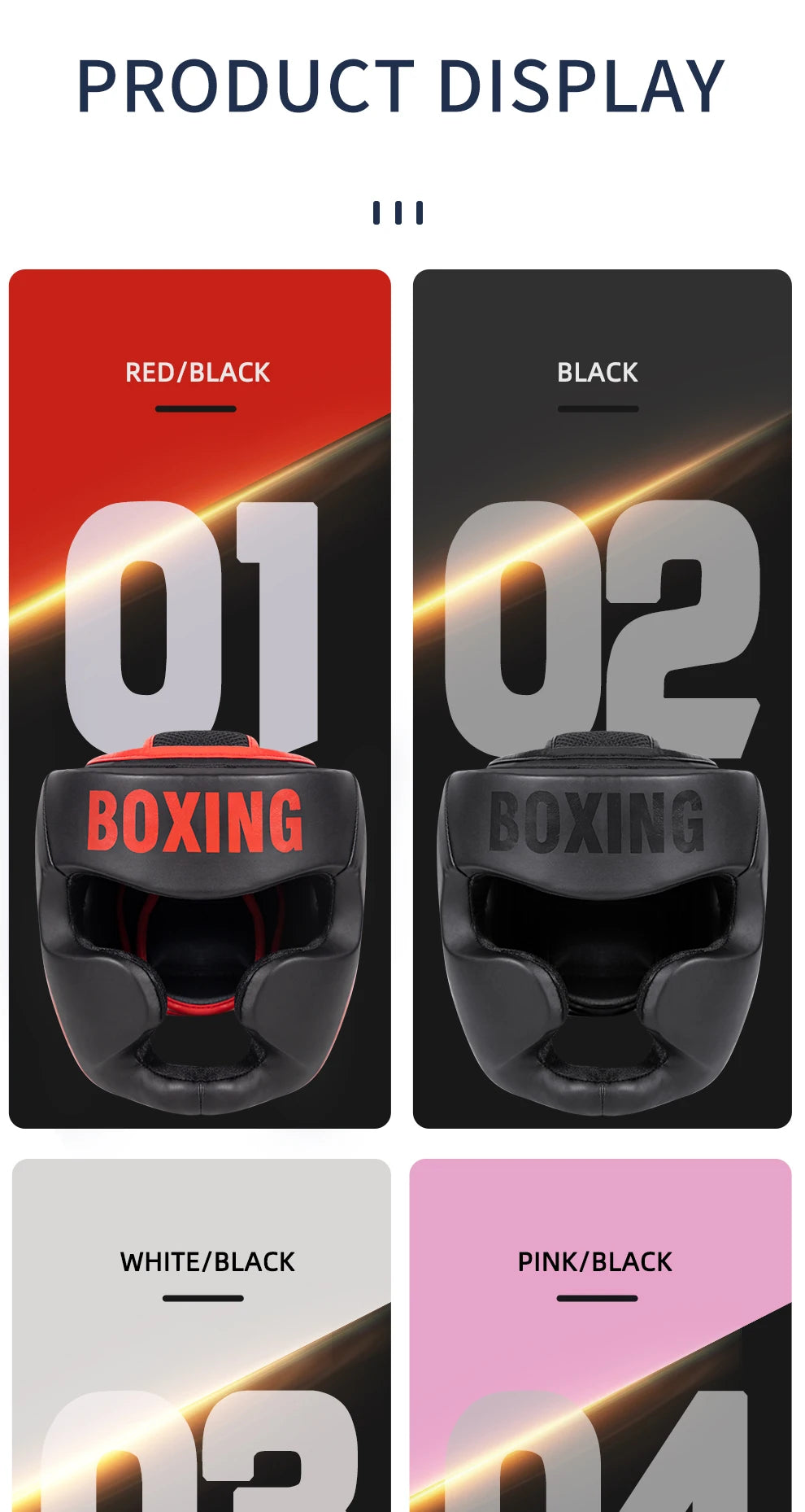 Standard Assorted Kickboxing Headgear
