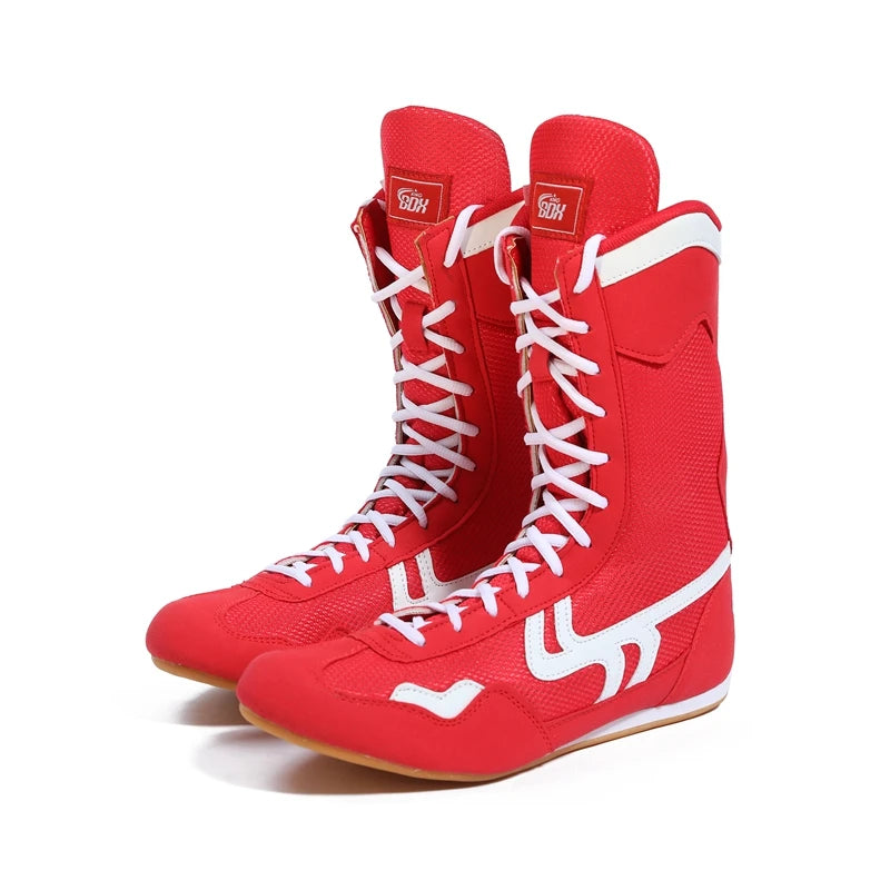 Assorted High-Top Professional Boxing/Wrestling Shoes