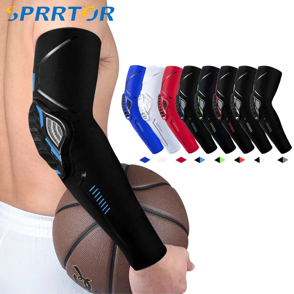 Anti-Collision Compression Elbow Pad Arm Sleeves #2
