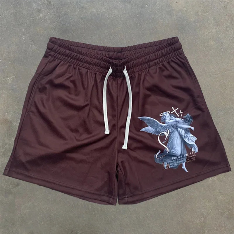 Assorted City of Angels Logo Workout Shorts