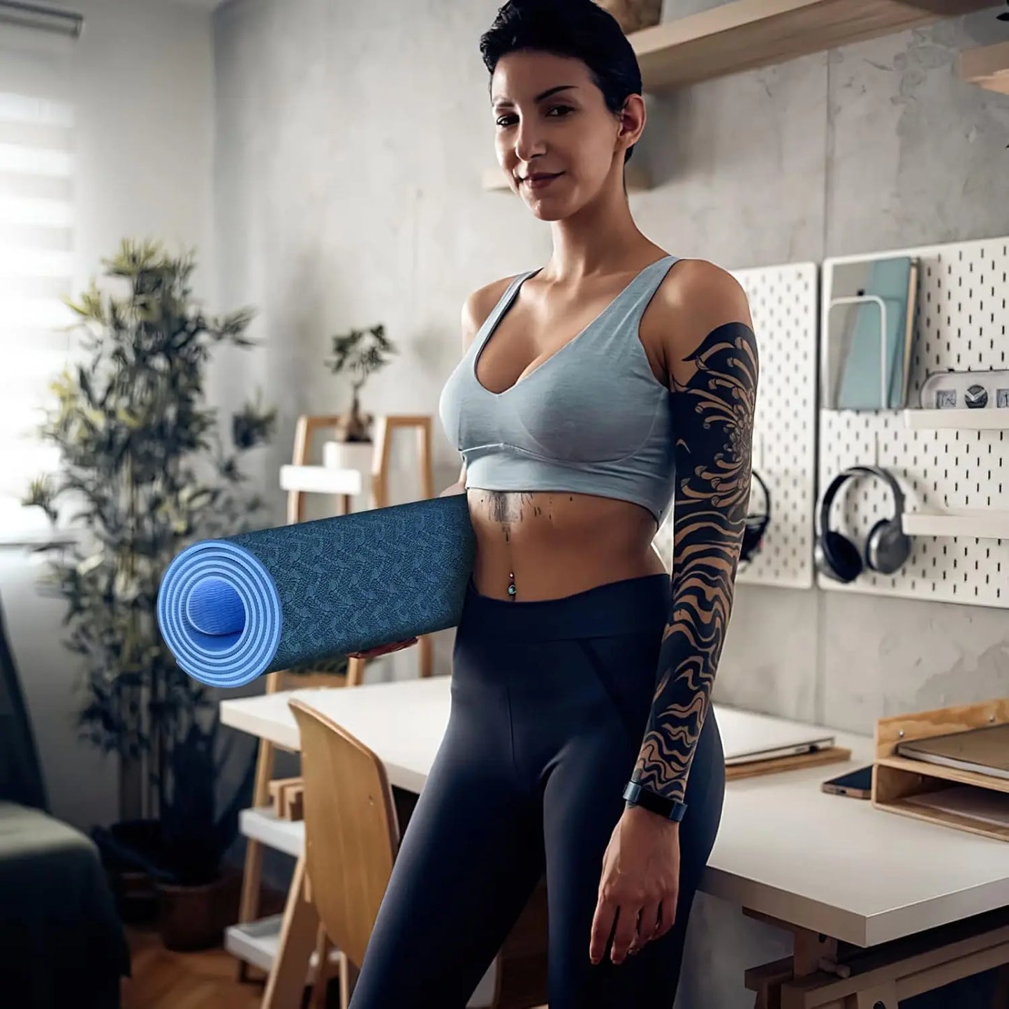 Slip-Resistant Yoga Mat