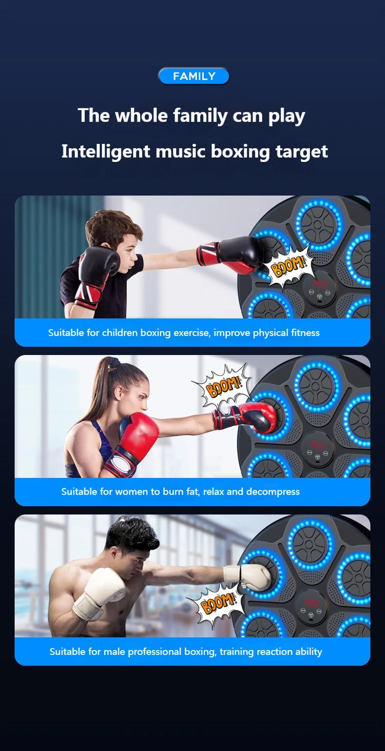 NEW Smart Bluetooth Boxing Machine (Wall Mounted)