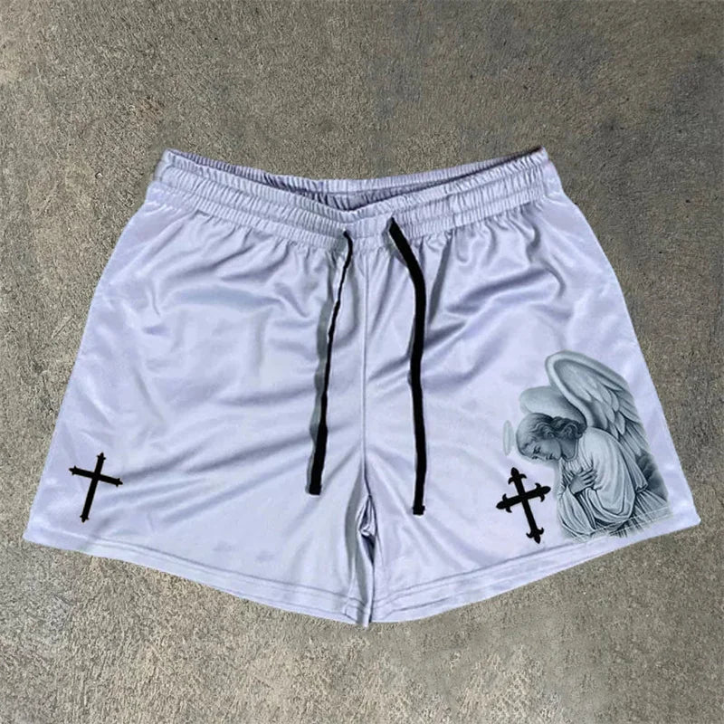 Assorted City of Angels Logo Workout Shorts