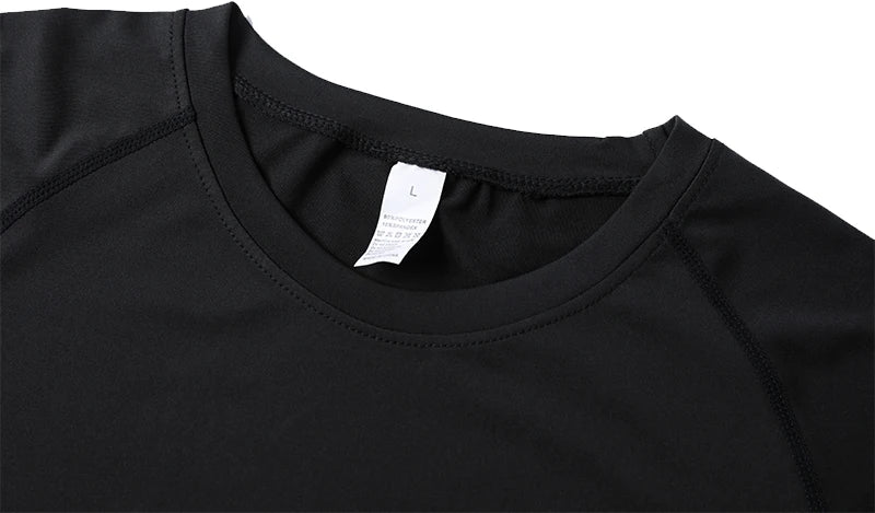 Cross-Print Compression Tee
