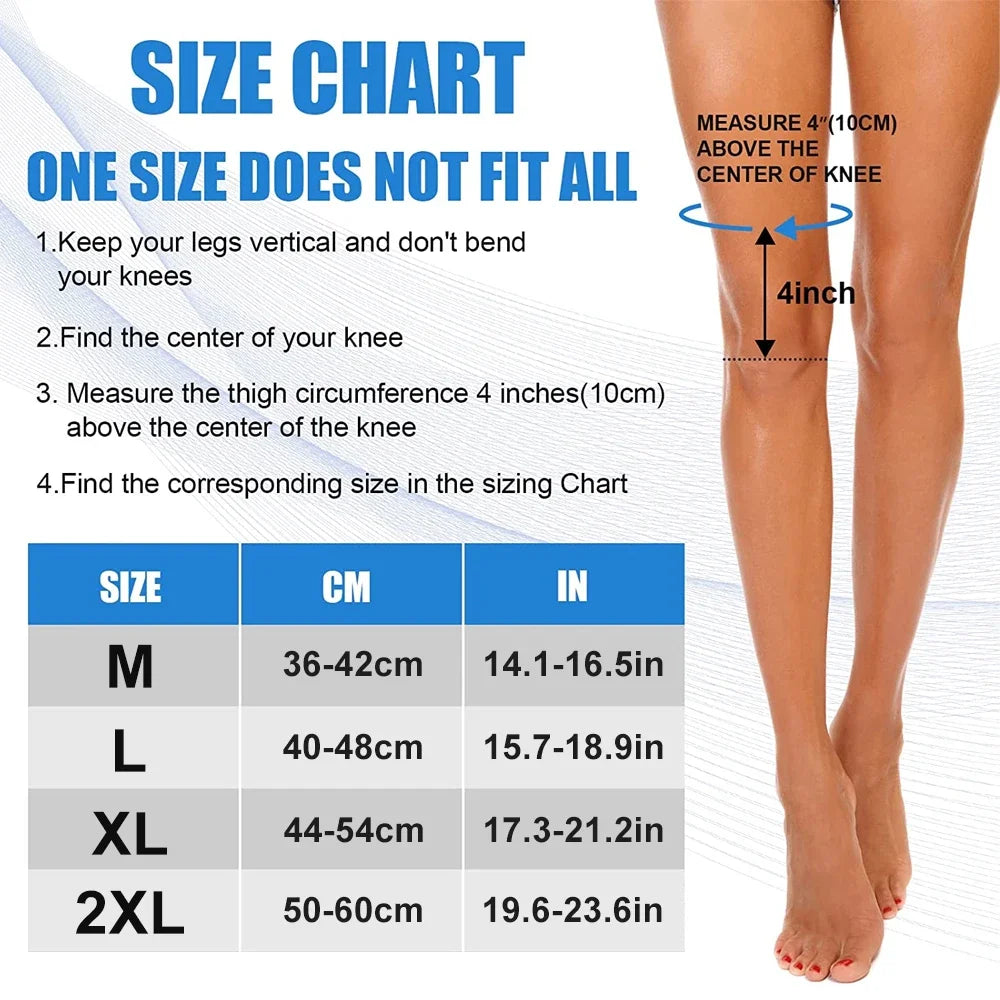 Long Leg Compression Sleeve + Anti-Collision Knee & Calf Pads