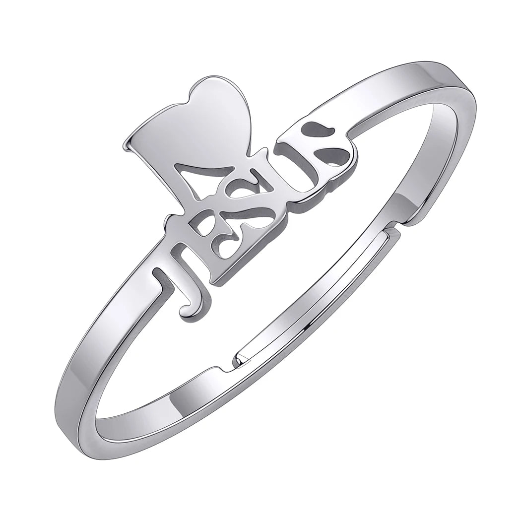 Classic "I Heart Jesus" Ring