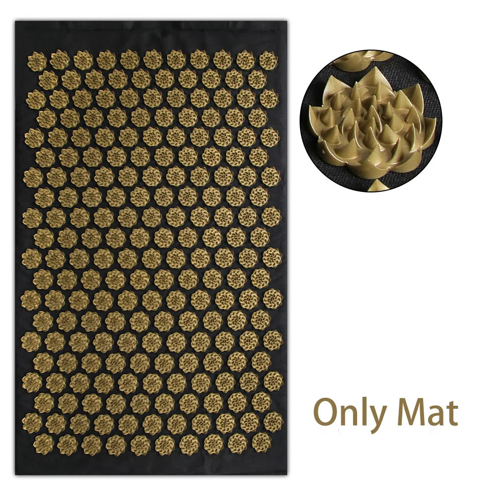 Yoga Acupressure Massage Mat Set