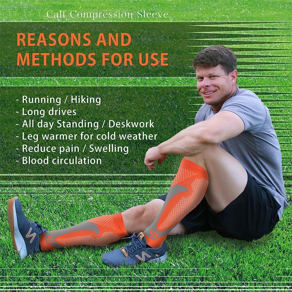 Unisex Calf Compression Sleeves #2 (1 Pair)
