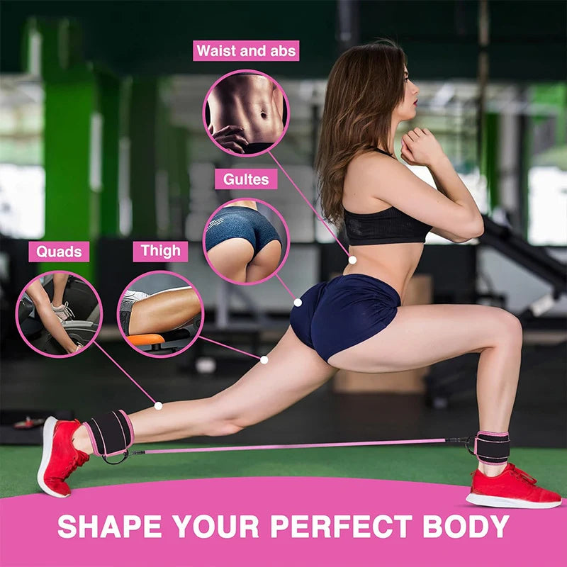 Ankle Strap Fitness Resistance Bands