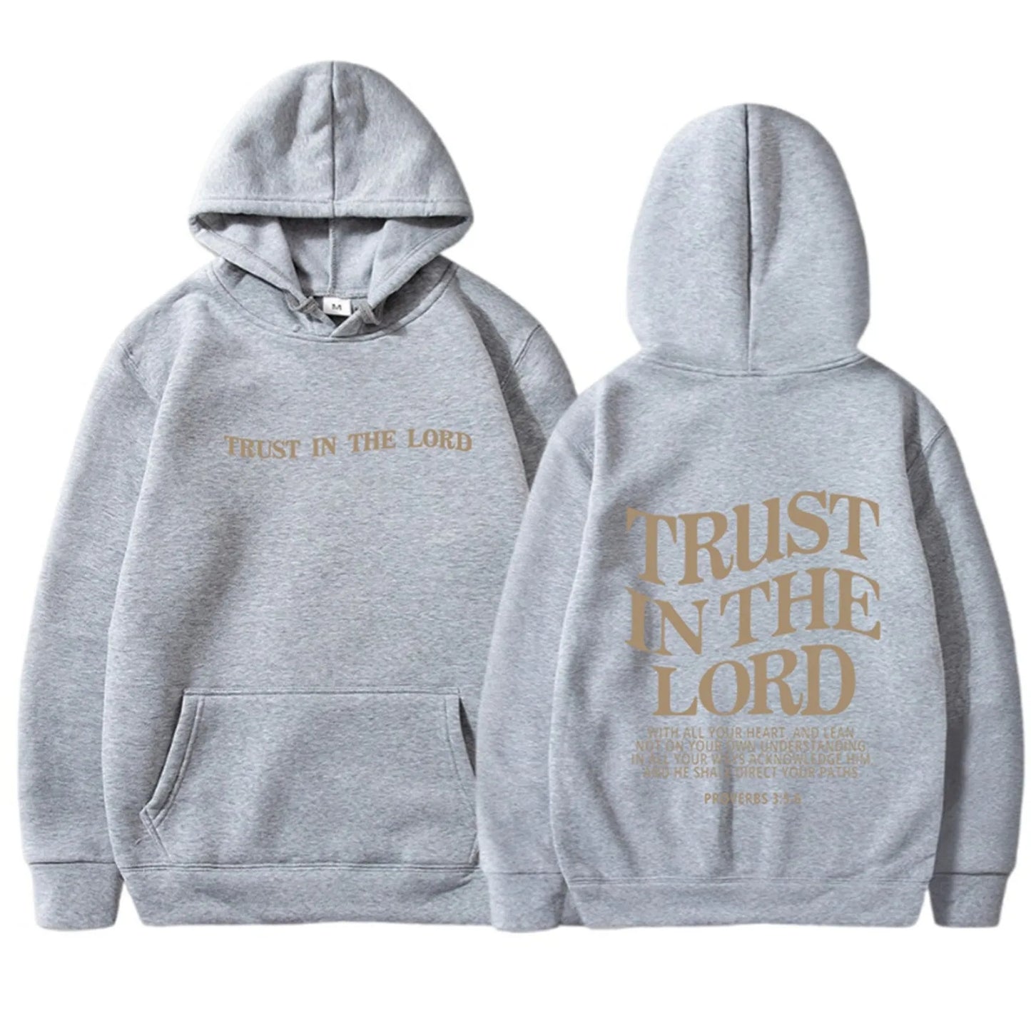 'Trust In The Lord' Pullover Hoodie (Christian Apparel)