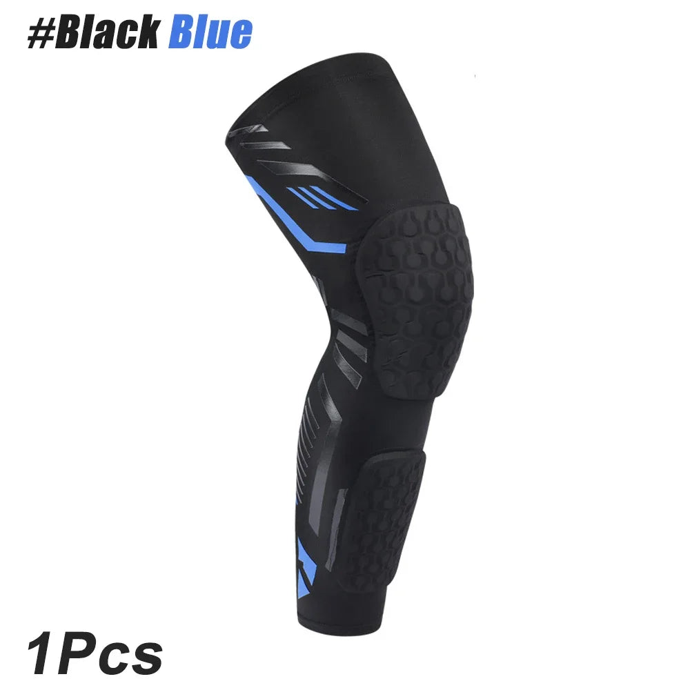 Long Leg Compression Sleeve + Anti-Collision Knee & Calf Pads