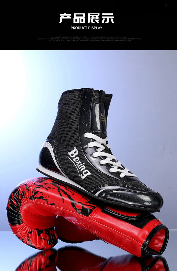 Lightweight Professional Boxing Shoes