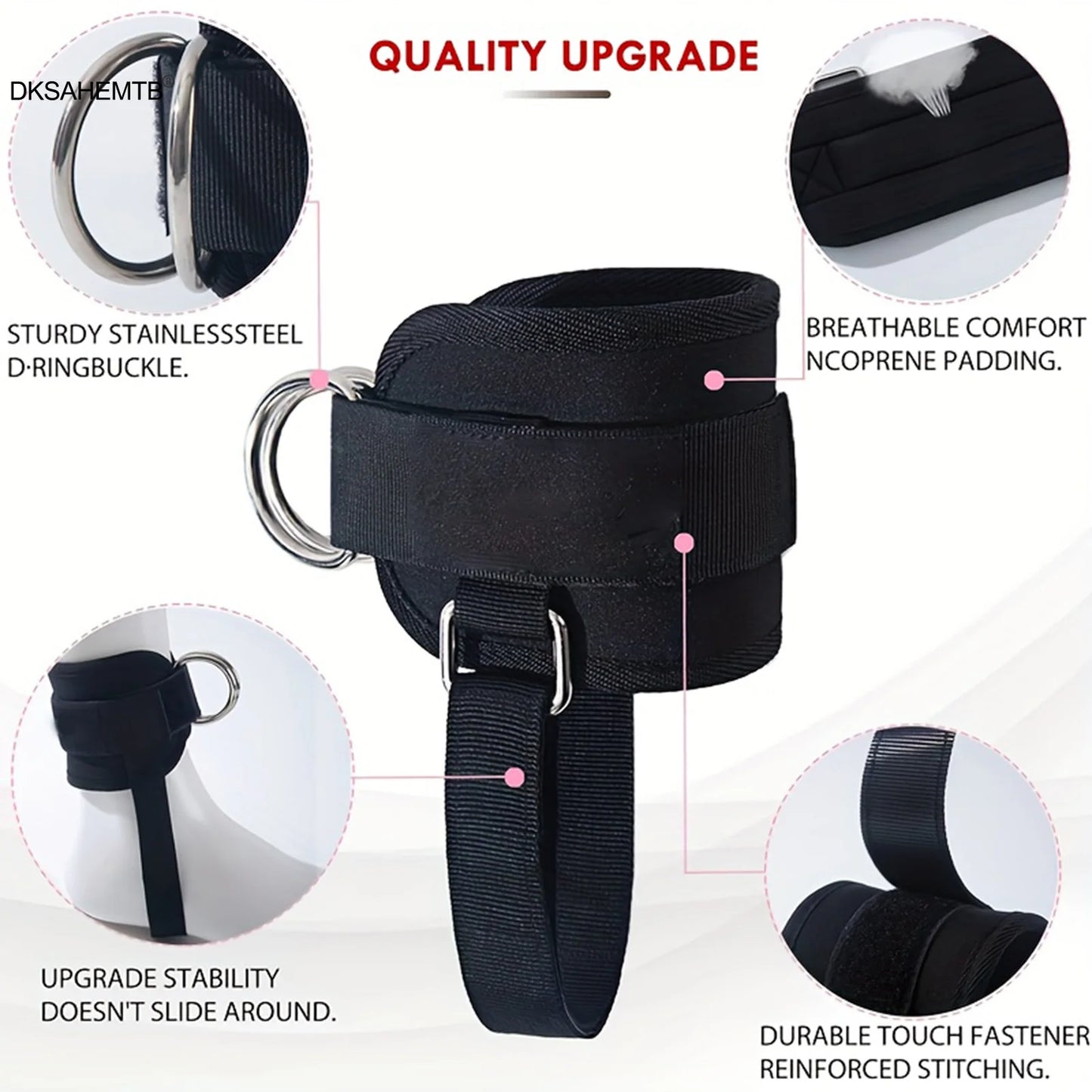 Adjustable Ankle Weight Training Straps