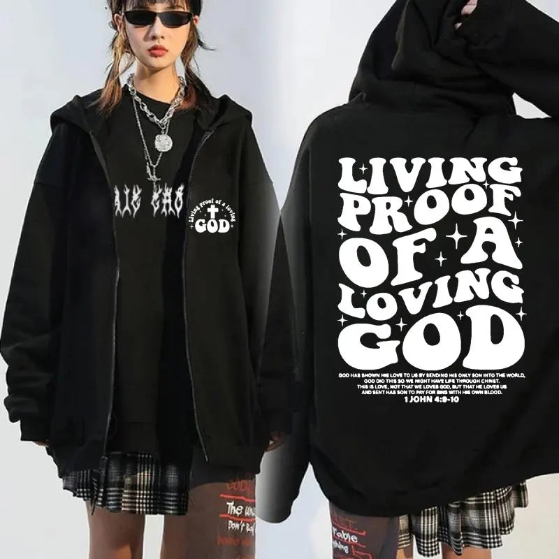 Assorted Faith-Based Zip-Up Hoodies (Christian Apparel)
