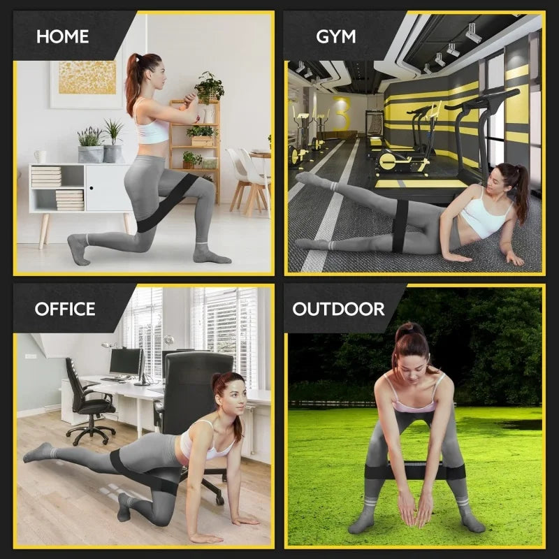 Fitness Resistance Bands Set (3pcs)