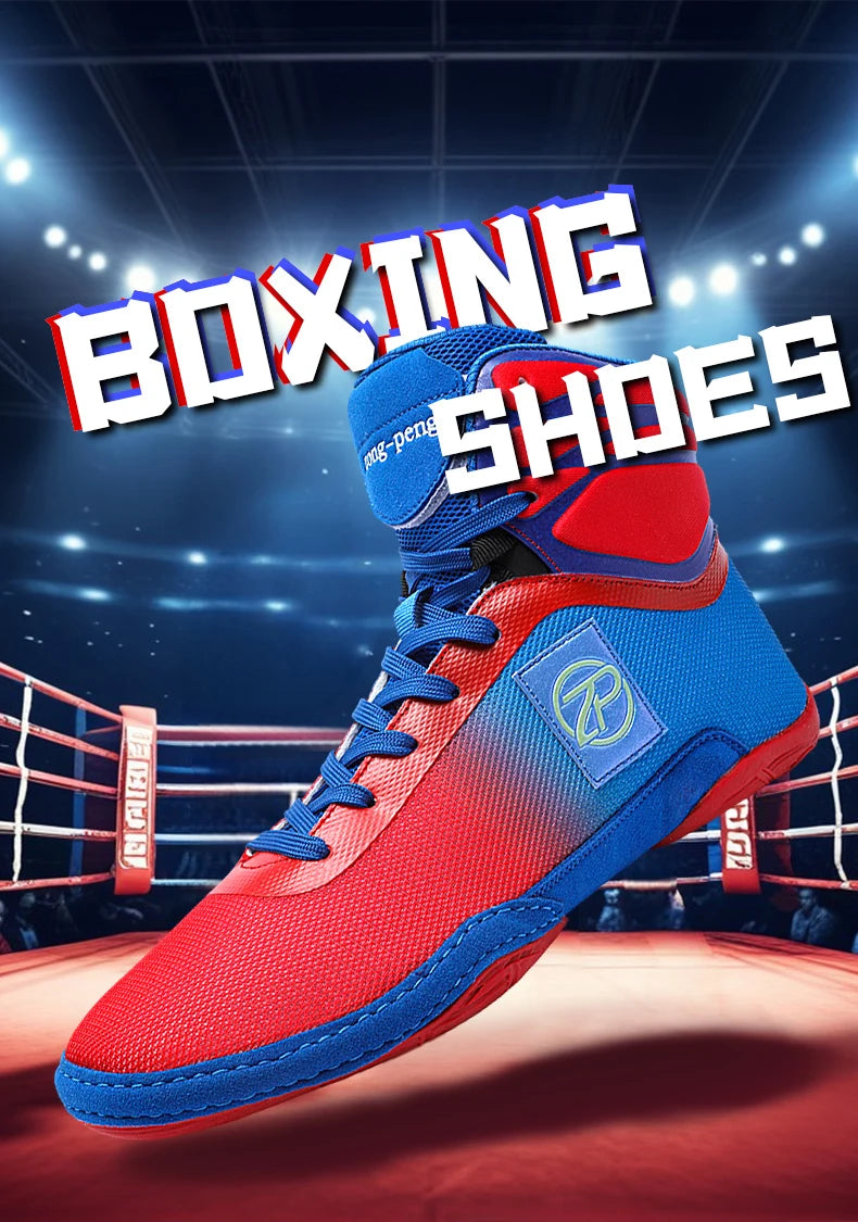 Vibrant Professional Boxing/Wrestling Shoes