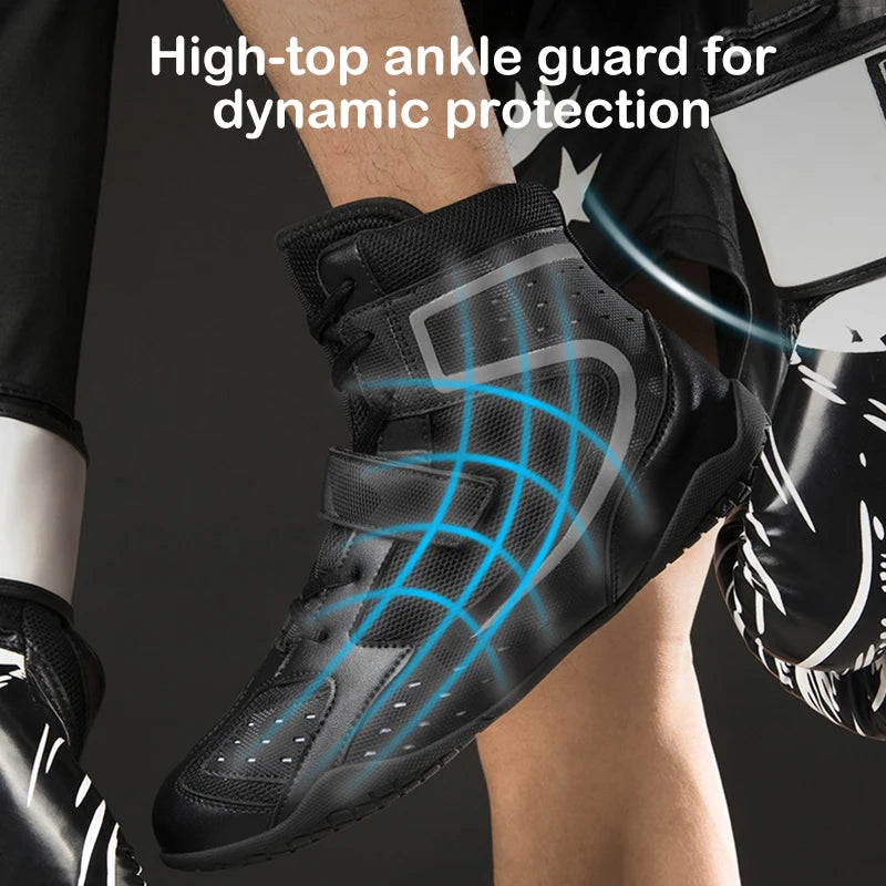 "Camo Print" Professional Boxing/Wrestling Shoes