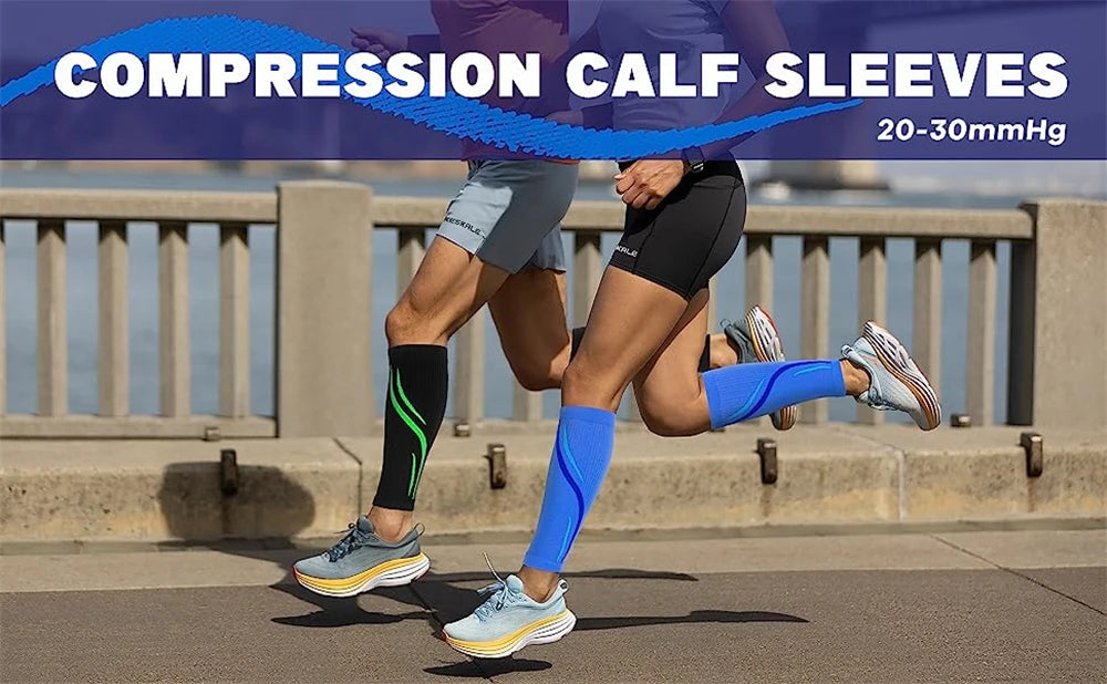 Unisex Calf Compression Sleeves (1 Pair)