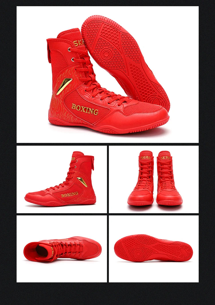 "Rising Flame" Assorted Professional Boxing Shoes