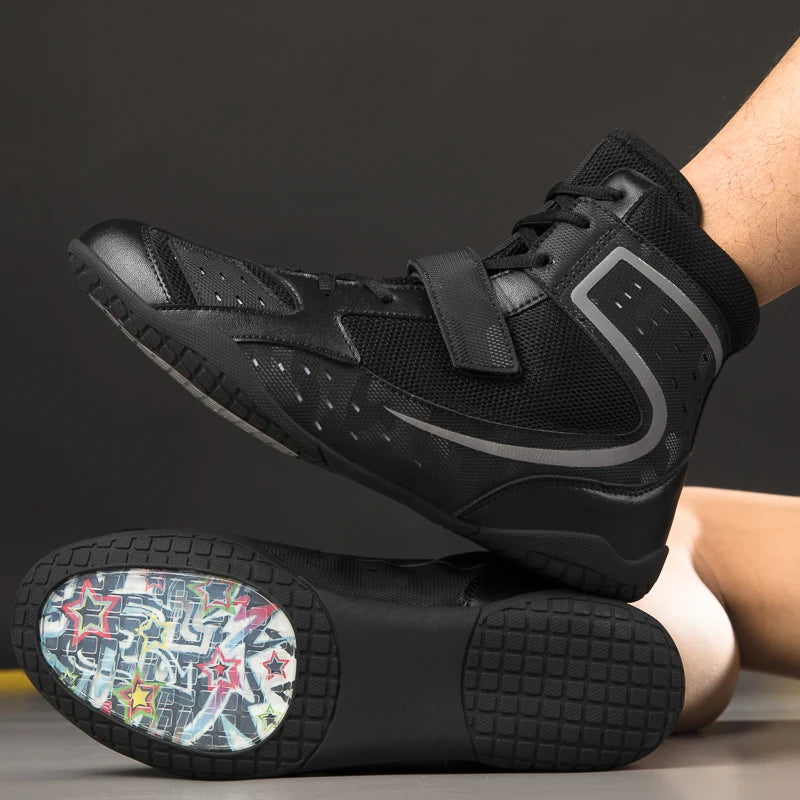 "Camo Print" Professional Boxing/Wrestling Shoes