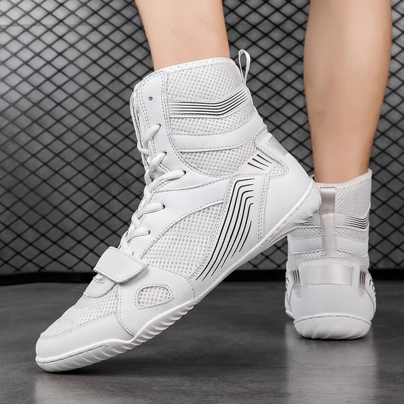 Breathable Professional Boxing/Wrestling Shoes #5