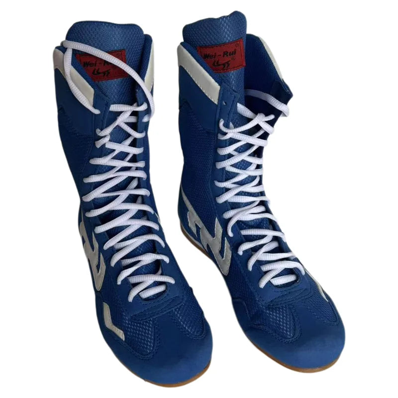 Assorted High-Top Professional Boxing/Wrestling Shoes