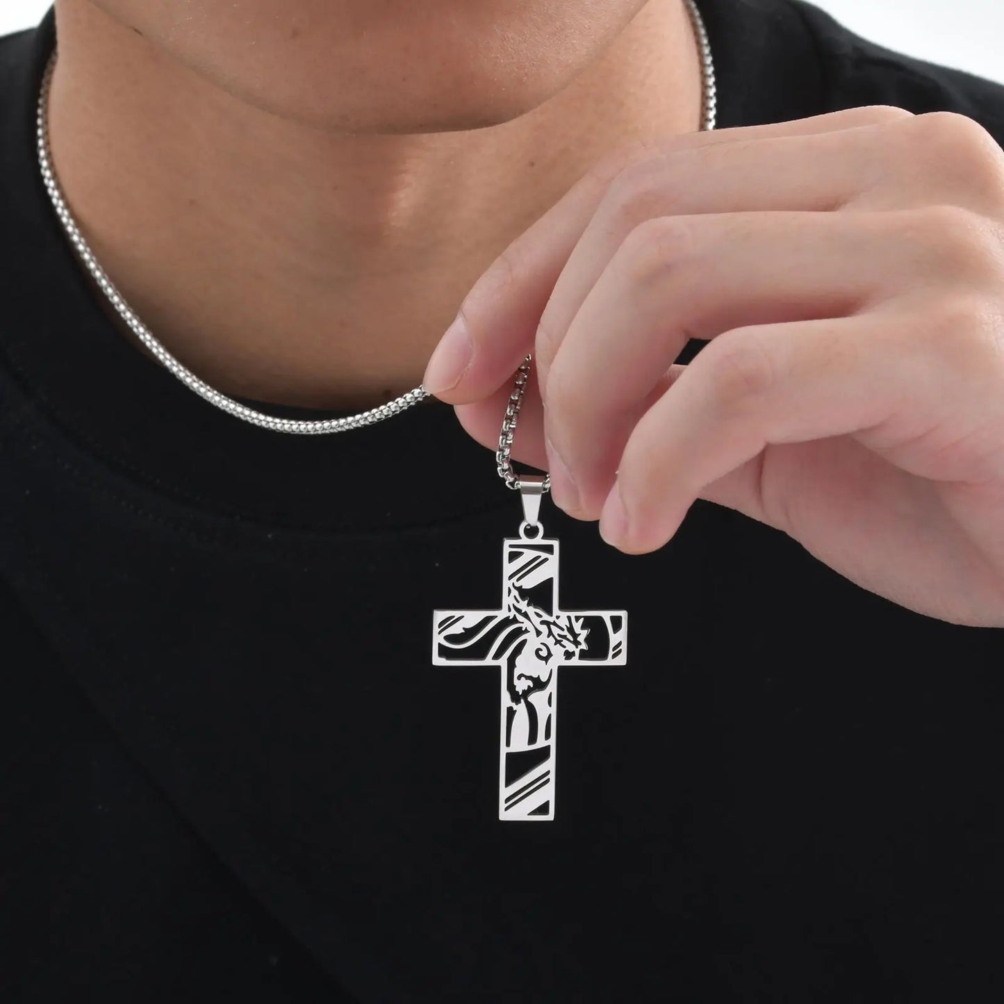 Fashion Cross Pendant Necklace