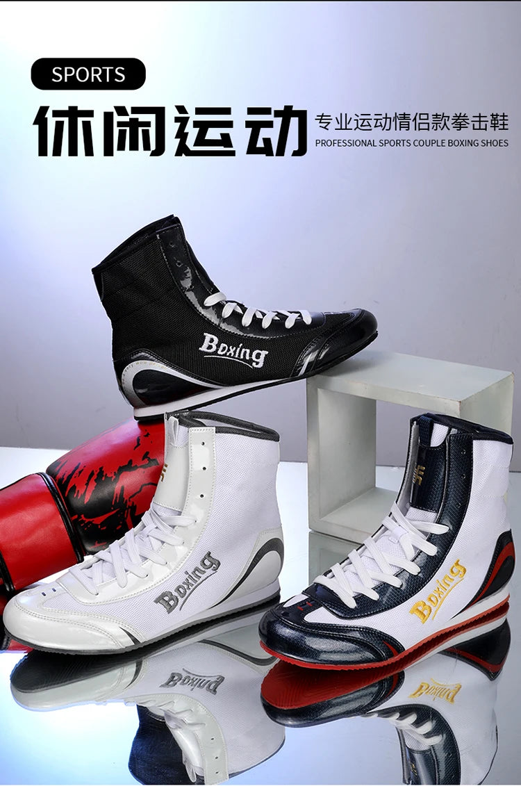 Lightweight Professional Boxing Shoes