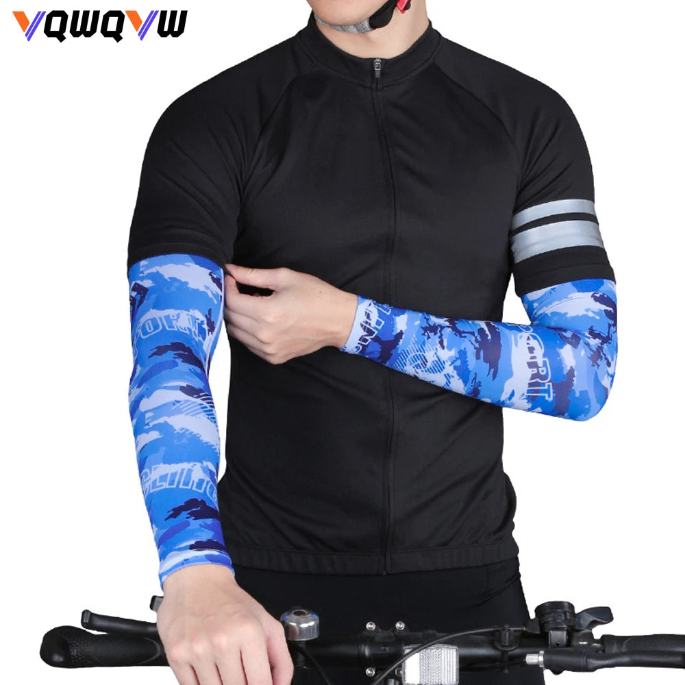 Unisex Camo-Print Arm Sleeves (1 Pair)