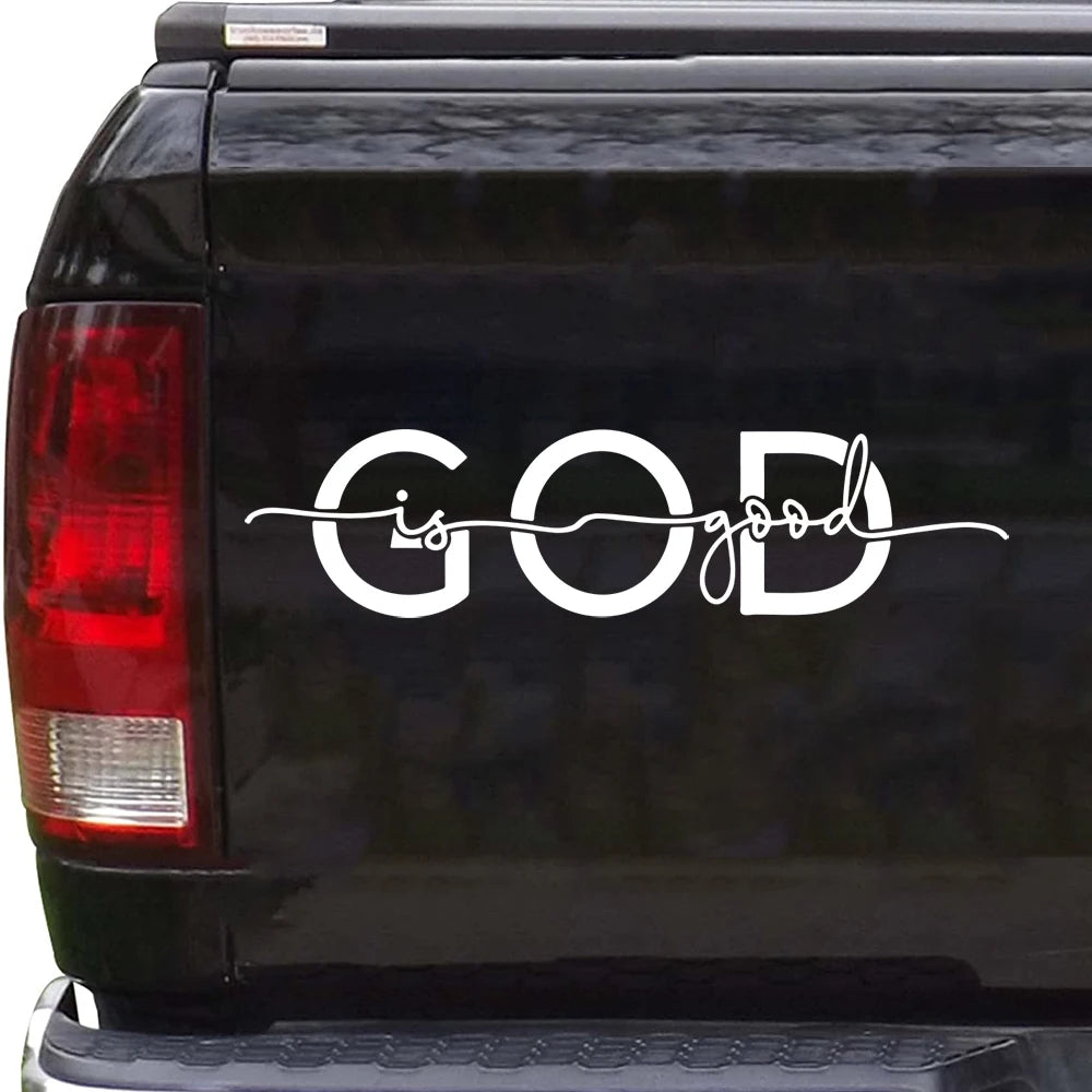 "God Is Good" Vinyl Decal Car Sticker
