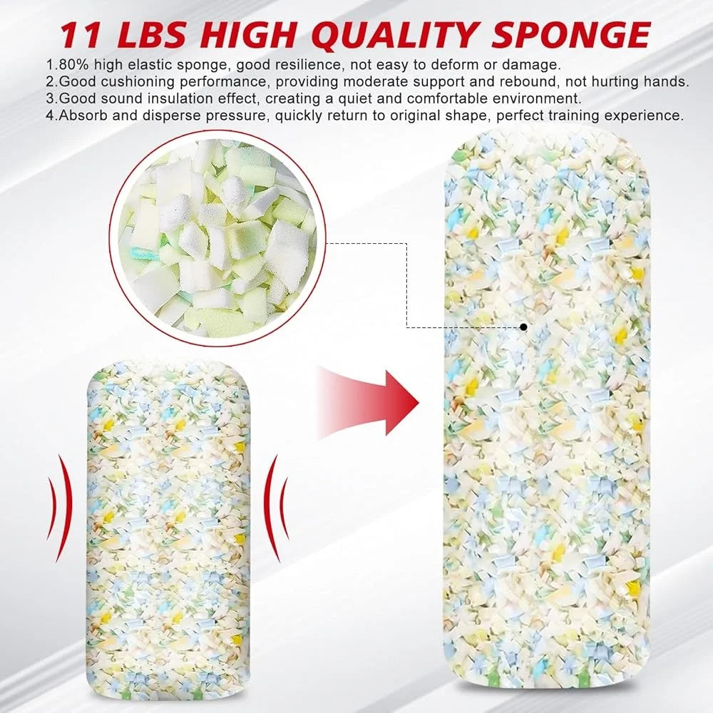Heavy Punching Bag (w/12OZ Gloves & 11LB Sponge Filler)