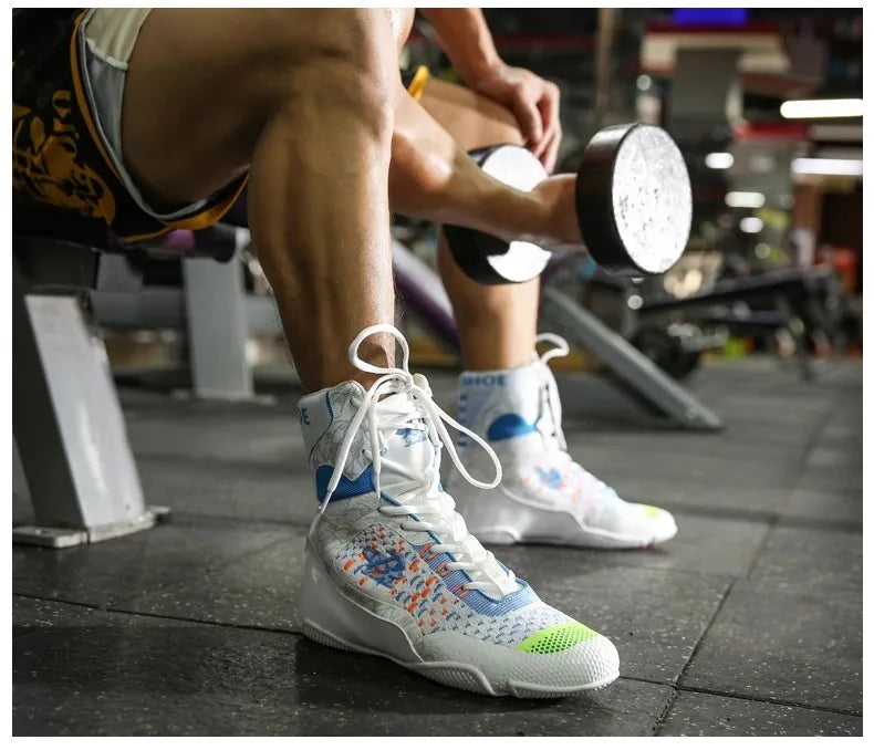 Breathable Professional Boxing/Wrestling Shoes