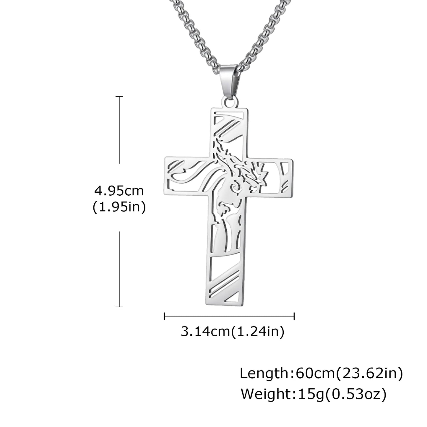 Fashion Cross Pendant Necklace