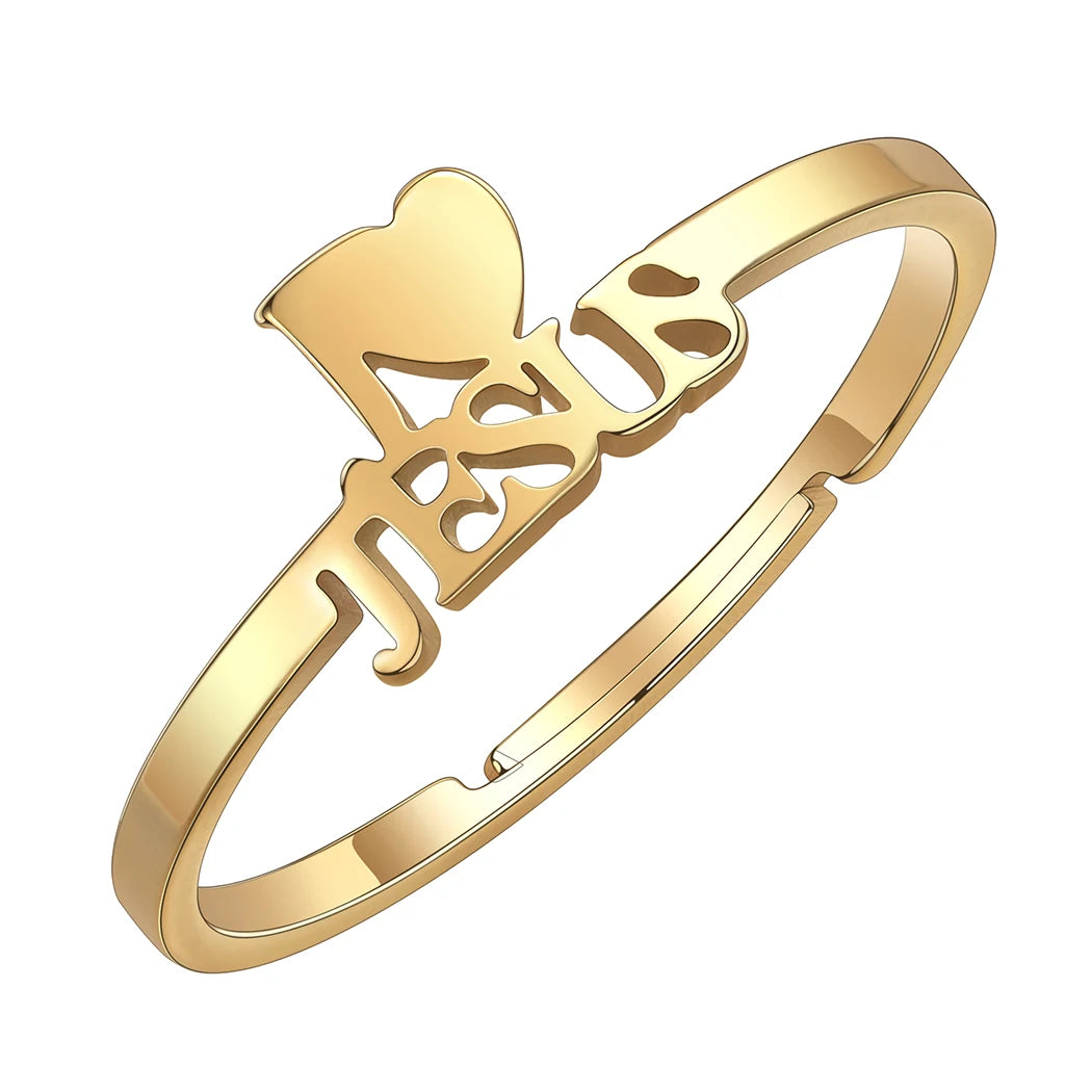 Classic "I Heart Jesus" Ring