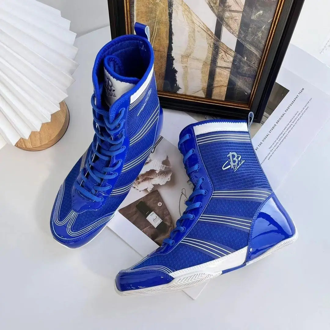 Vibrant Professional Boxing/Wrestling Shoes #3